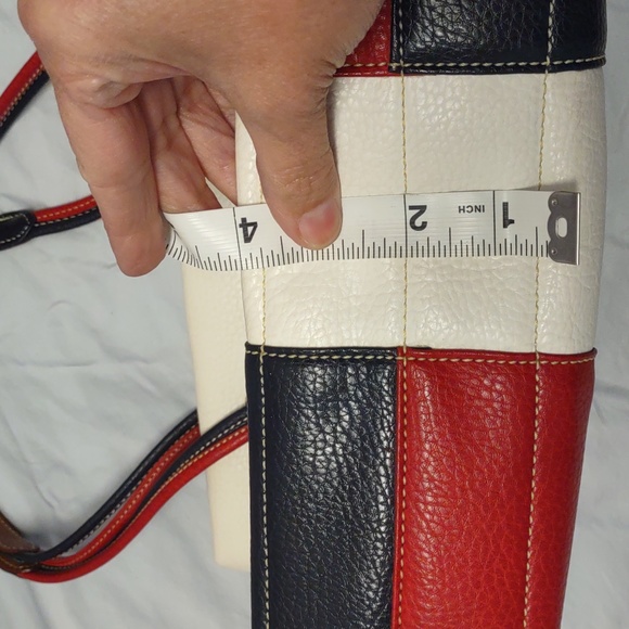 Vintage La Tour Eiffel Pebble Leather Zip Top Shoulder Bag RARE!!! - Picture 16 of 16